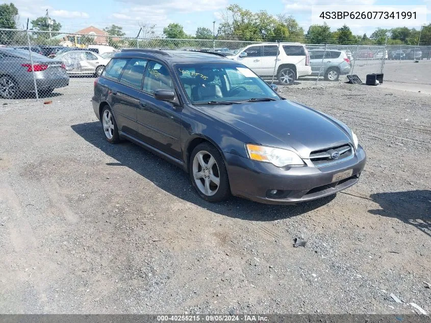 2007 Subaru Legacy 2.5I VIN: 4S3BP626077341991 Lot: 40255215