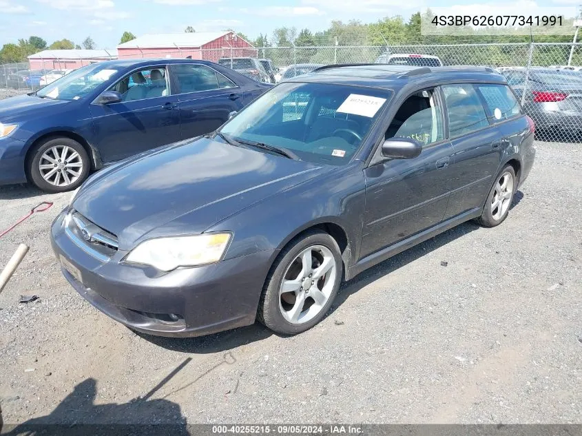 2007 Subaru Legacy 2.5I VIN: 4S3BP626077341991 Lot: 40255215