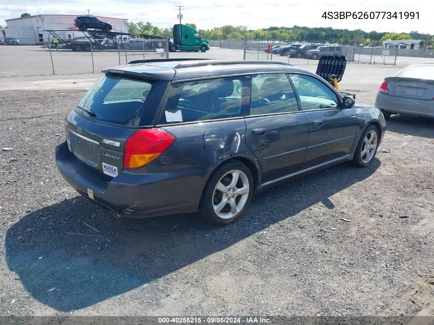 2007 Subaru Legacy 2.5I VIN: 4S3BP626077341991 Lot: 40255215