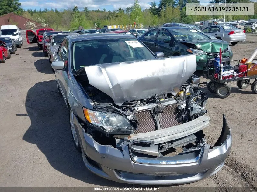 4S3BL616197235131 2009 Subaru Legacy 2.5I