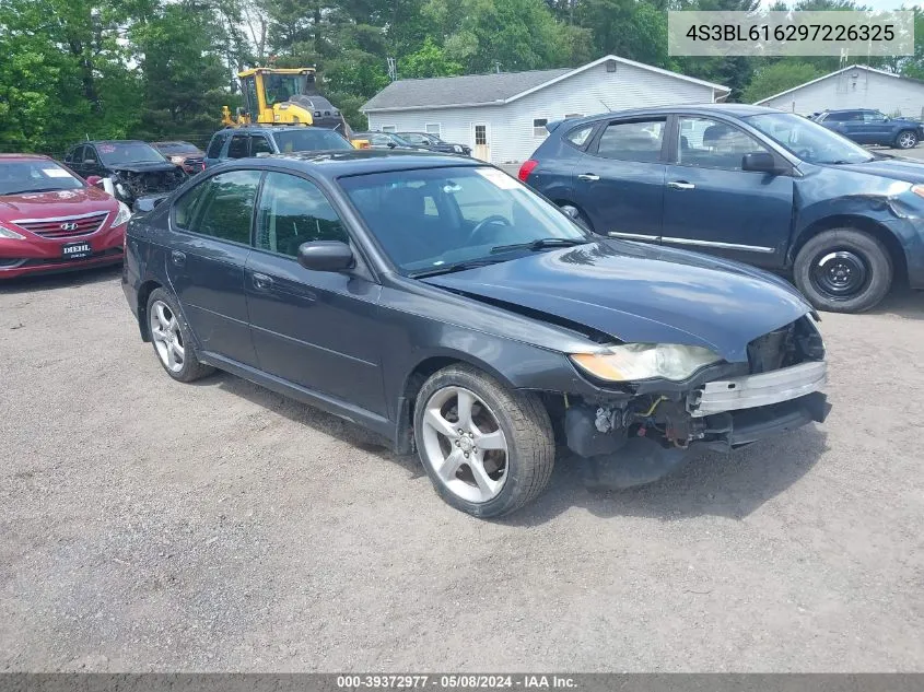 2009 Subaru Legacy 2.5I VIN: 4S3BL616297226325 Lot: 39372977