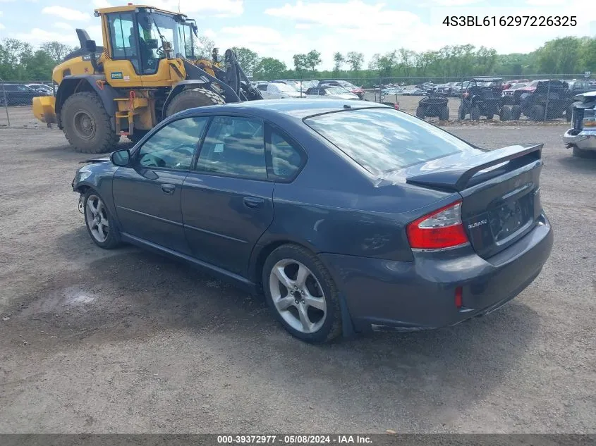 4S3BL616297226325 2009 Subaru Legacy 2.5I