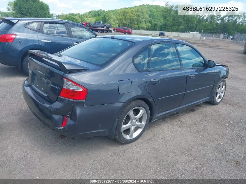 2009 Subaru Legacy 2.5I VIN: 4S3BL616297226325 Lot: 39372977