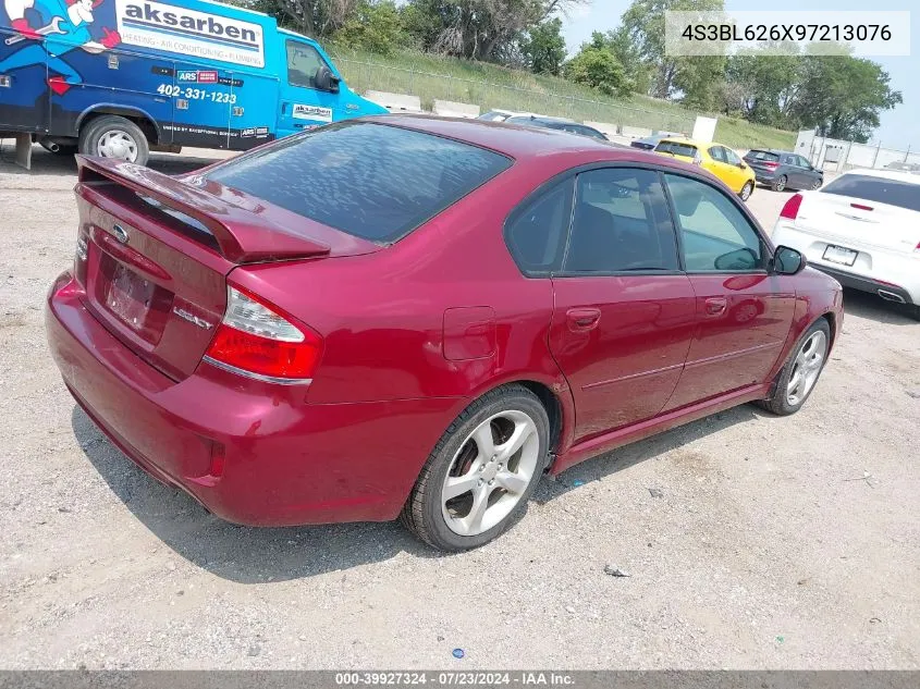 4S3BL626X97213076 2009 Subaru Legacy 2.5I Limited