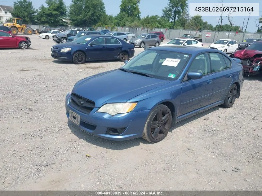 2009 Subaru Legacy 2.5I Limited VIN: 4S3BL626697215164 Lot: 40139039