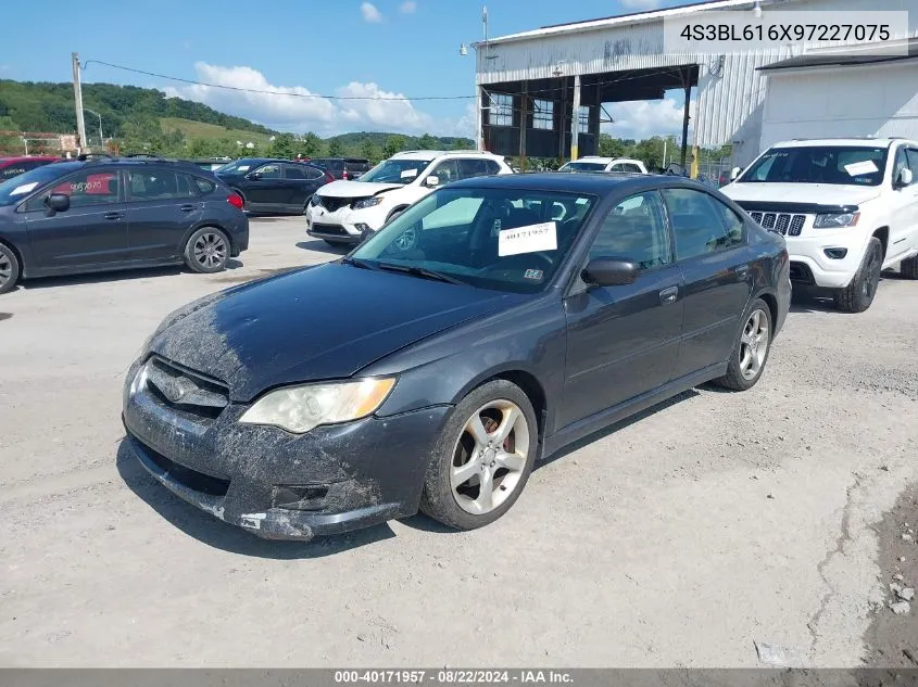 4S3BL616X97227075 2009 Subaru Legacy 2.5I