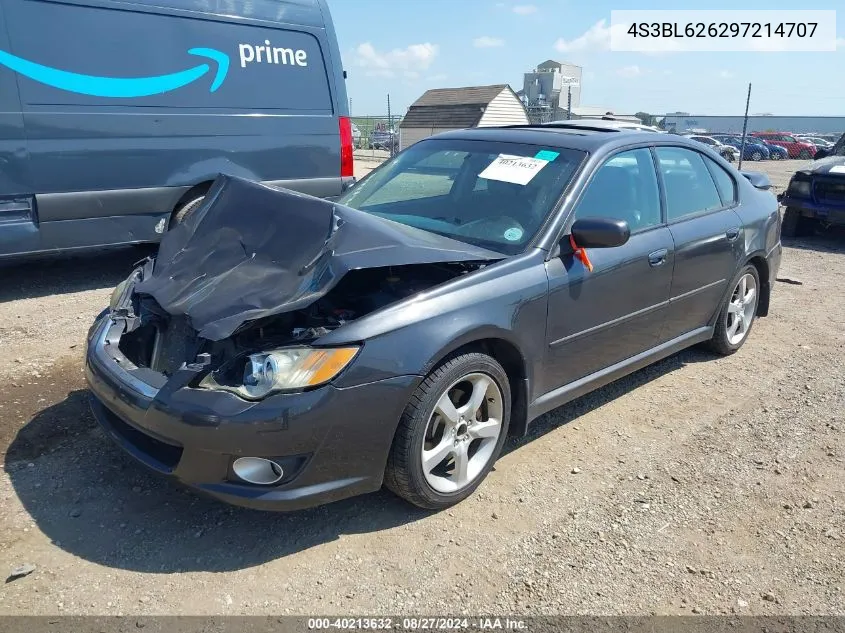 4S3BL626297214707 2009 Subaru Legacy 2.5I Limited