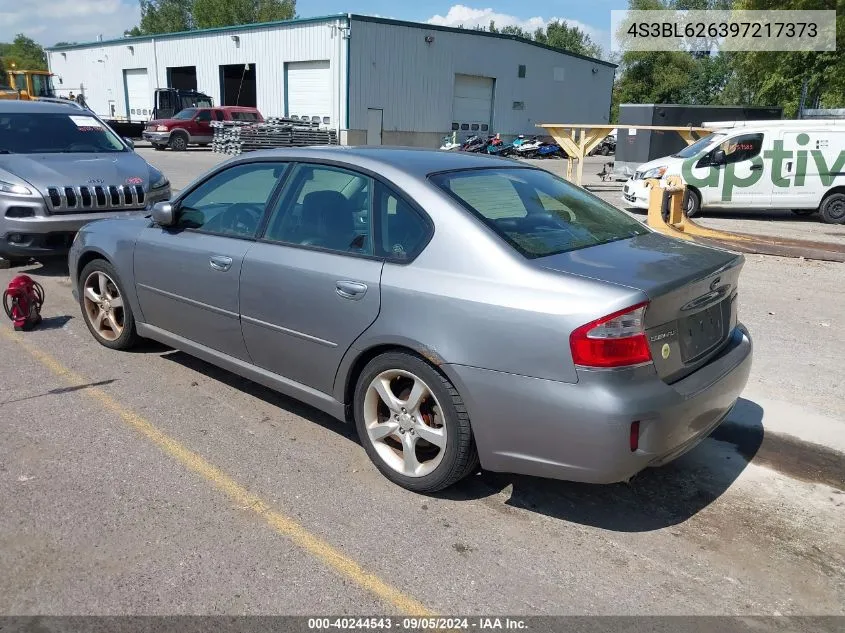 4S3BL626397217373 2009 Subaru Legacy 2.5I Limited