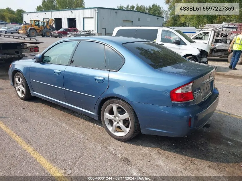 4S3BL616597227369 2009 Subaru Legacy 2.5I