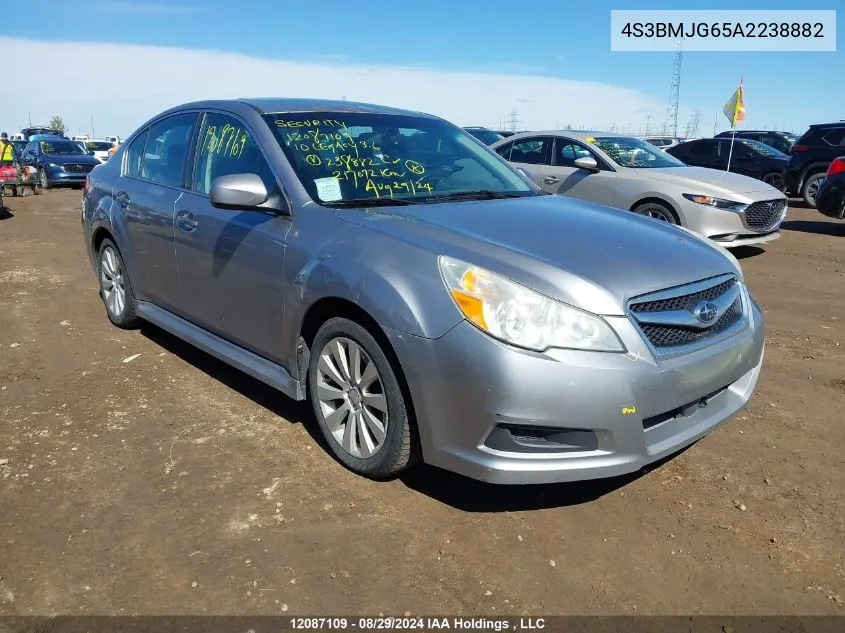 2010 Subaru Legacy 3.6R Premium VIN: 4S3BMJG65A2238882 Lot: 12087109