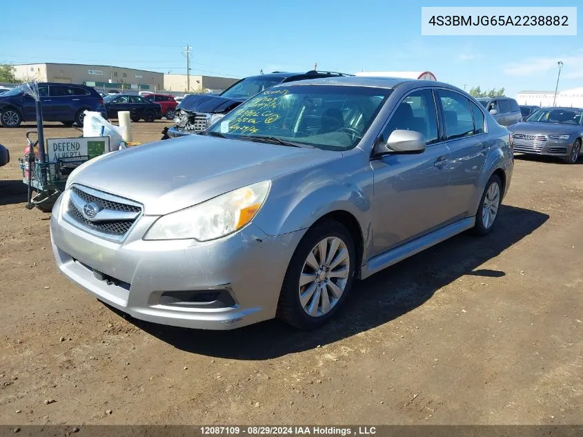 2010 Subaru Legacy 3.6R Premium VIN: 4S3BMJG65A2238882 Lot: 12087109