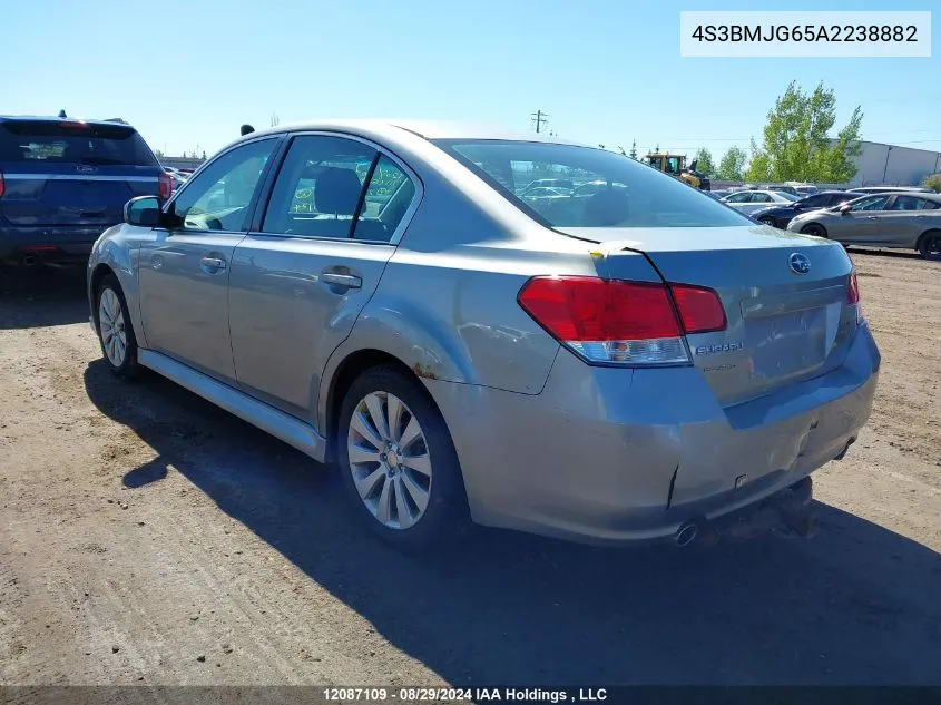 2010 Subaru Legacy 3.6R Premium VIN: 4S3BMJG65A2238882 Lot: 12087109