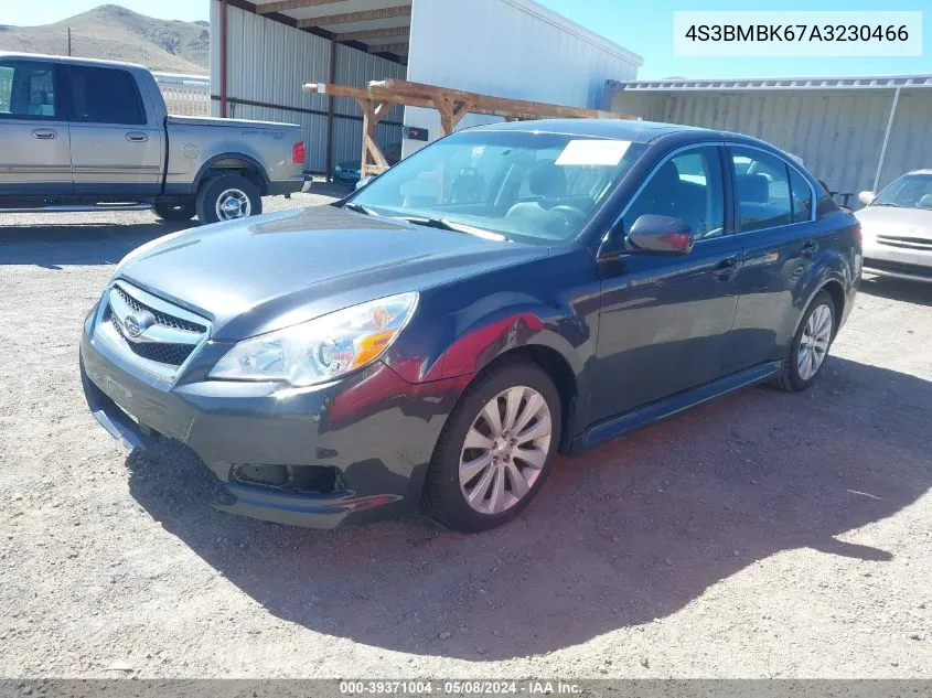 2010 Subaru Legacy 2.5I Limited VIN: 4S3BMBK67A3230466 Lot: 39371004