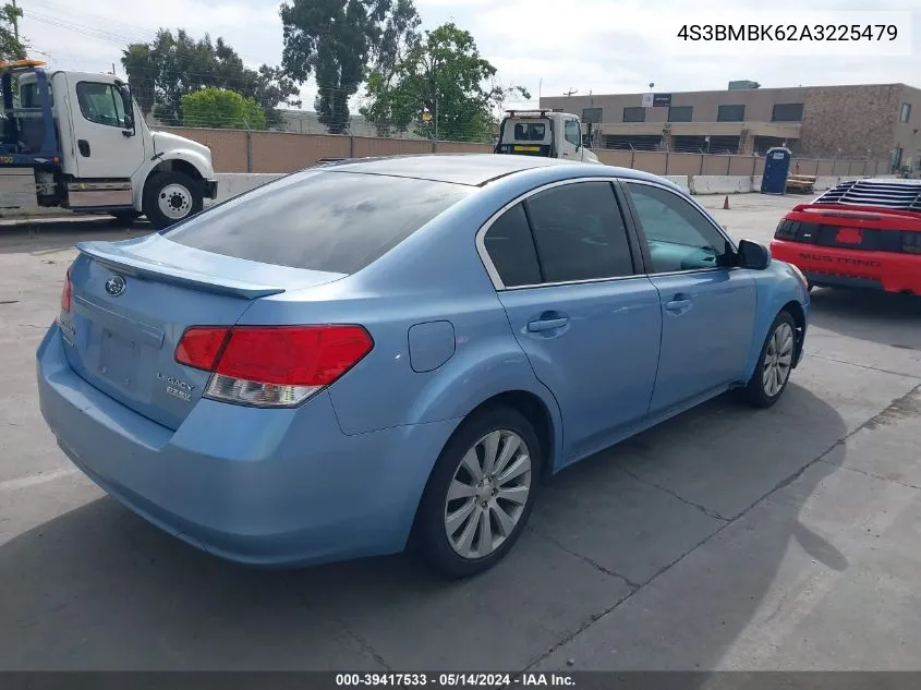 2010 Subaru Legacy 2.5I Limited VIN: 4S3BMBK62A3225479 Lot: 39417533