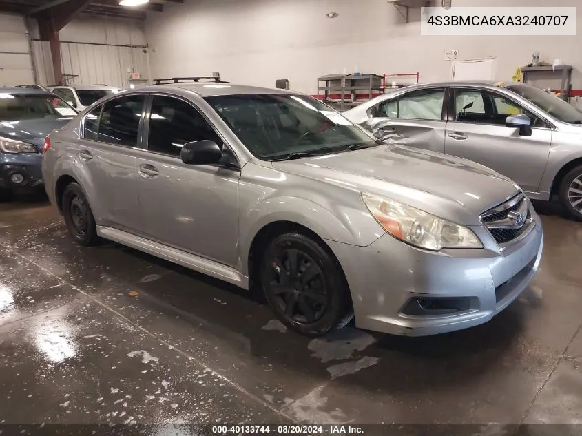 2010 Subaru Legacy 2.5I VIN: 4S3BMCA6XA3240707 Lot: 40133744