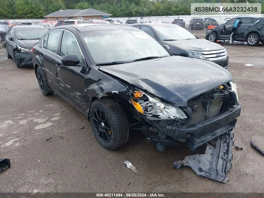 2010 Subaru Legacy 2.5I Limited VIN: 4S3BMCL66A3232438 Lot: 40211494