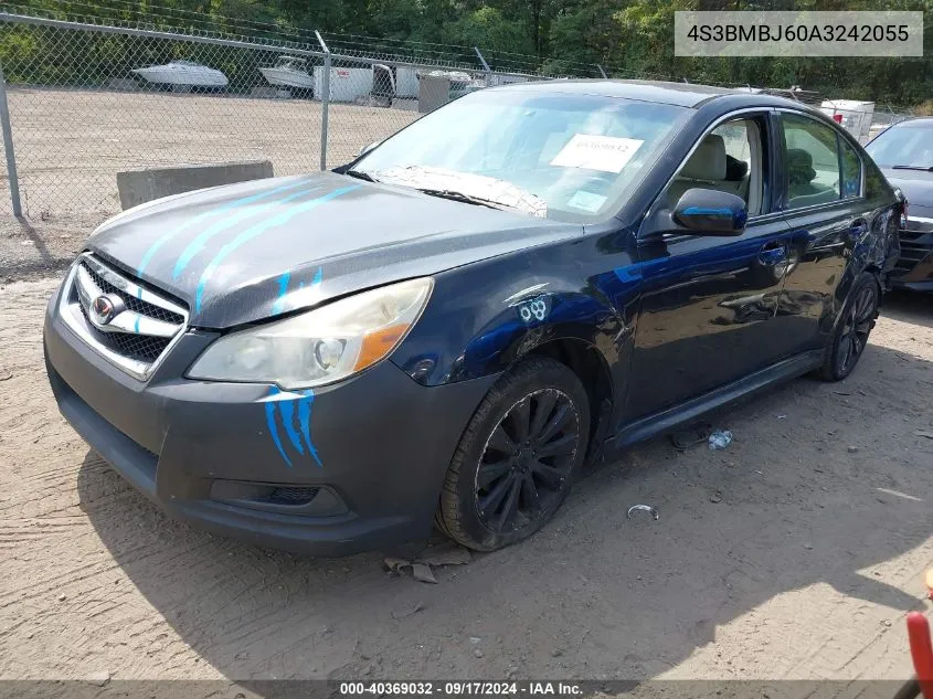 4S3BMBJ60A3242055 2010 Subaru Legacy 2.5I Limited