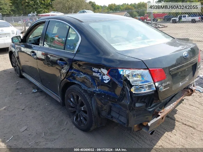 2010 Subaru Legacy 2.5I Limited VIN: 4S3BMBJ60A3242055 Lot: 40369032