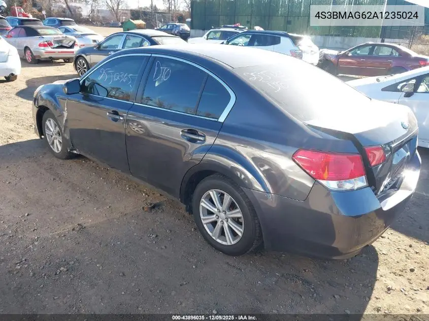 4S3BMAG62A1235024 2010 Subaru Legacy 2.5I Premium