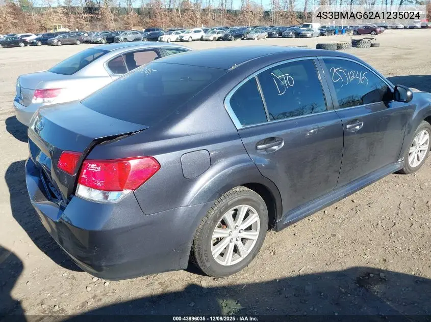 4S3BMAG62A1235024 2010 Subaru Legacy 2.5I Premium