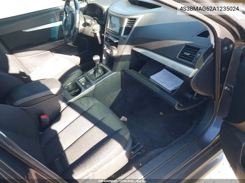 4S3BMAG62A1235024 2010 Subaru Legacy 2.5I Premium
