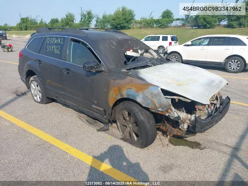 4S4BRGGC9B3347962 2011 Subaru Legacy Outback