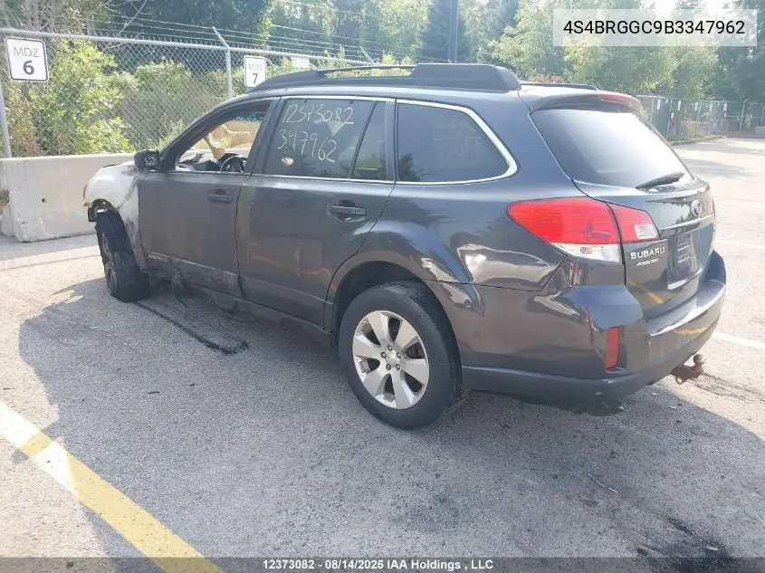4S4BRGGC9B3347962 2011 Subaru Legacy Outback