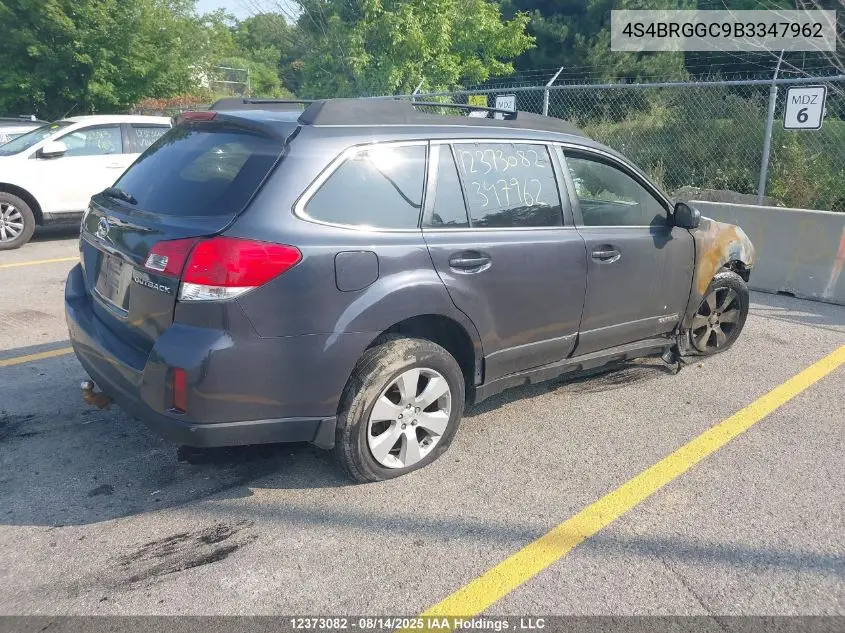 4S4BRGGC9B3347962 2011 Subaru Legacy Outback