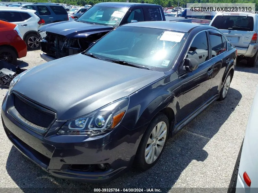 4S3BMBJ6XB3231310 2011 Subaru Legacy 2.5I Limited