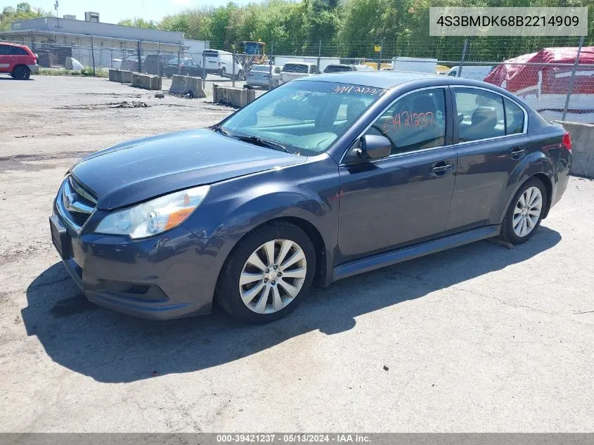 2011 Subaru Legacy 3.6R Limited VIN: 4S3BMDK68B2214909 Lot: 39421237