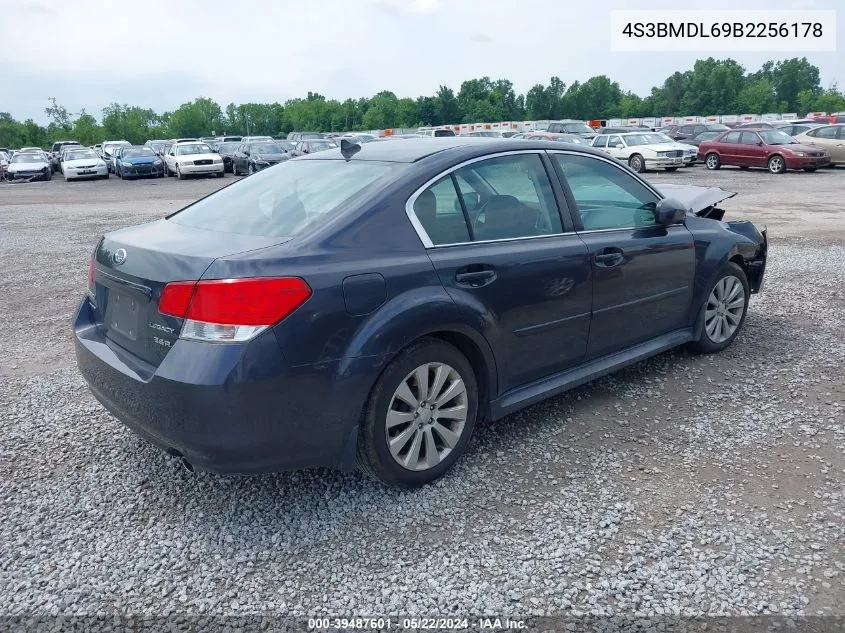 2011 Subaru Legacy 3.6R Limited VIN: 4S3BMDL69B2256178 Lot: 39487601