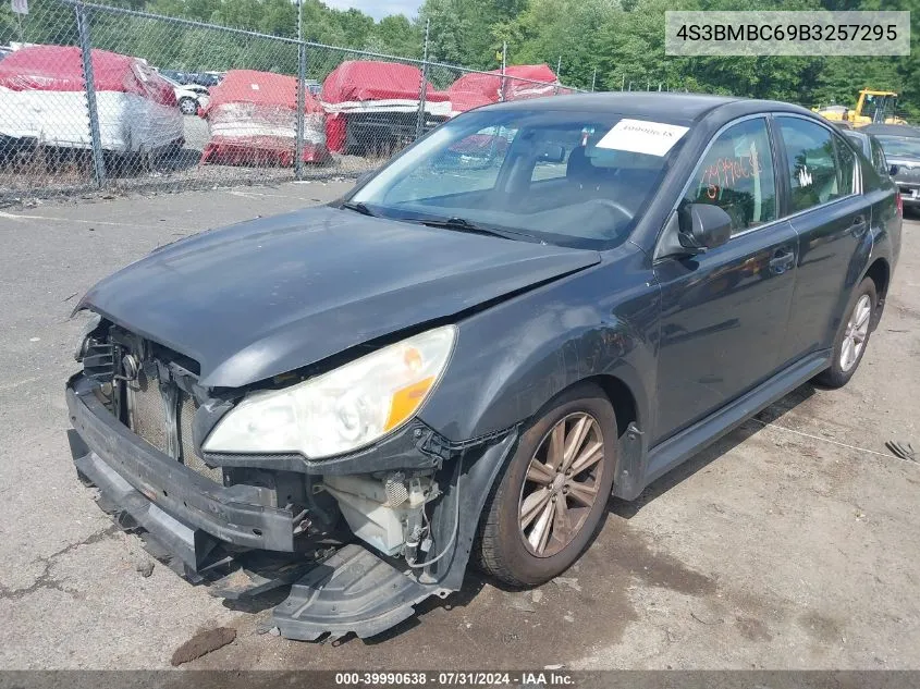 4S3BMBC69B3257295 2011 Subaru Legacy 2.5I Premium