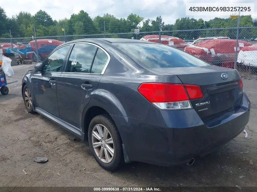 4S3BMBC69B3257295 2011 Subaru Legacy 2.5I Premium