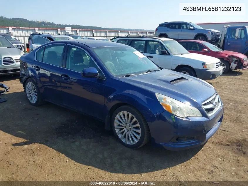 4S3BMFL65B1232123 2011 Subaru Legacy 2.5Gt Limited