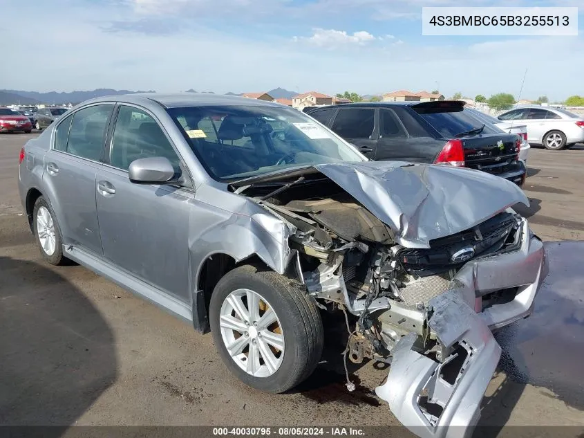 4S3BMBC65B3255513 2011 Subaru Legacy 2.5I Premium