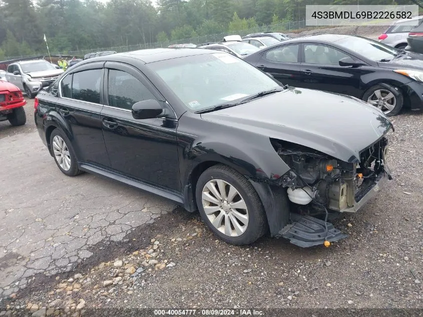 4S3BMDL69B2226582 2011 Subaru Legacy 3.6R Limited