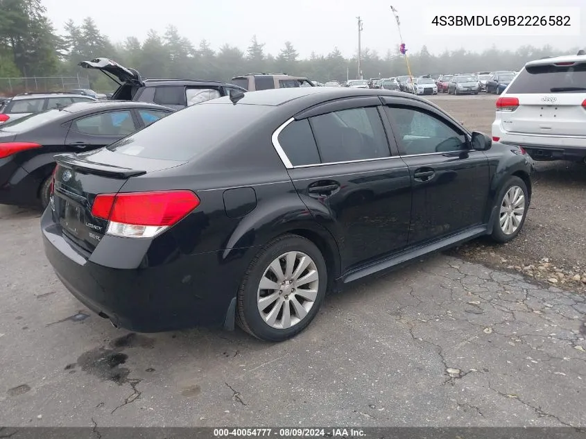 4S3BMDL69B2226582 2011 Subaru Legacy 3.6R Limited