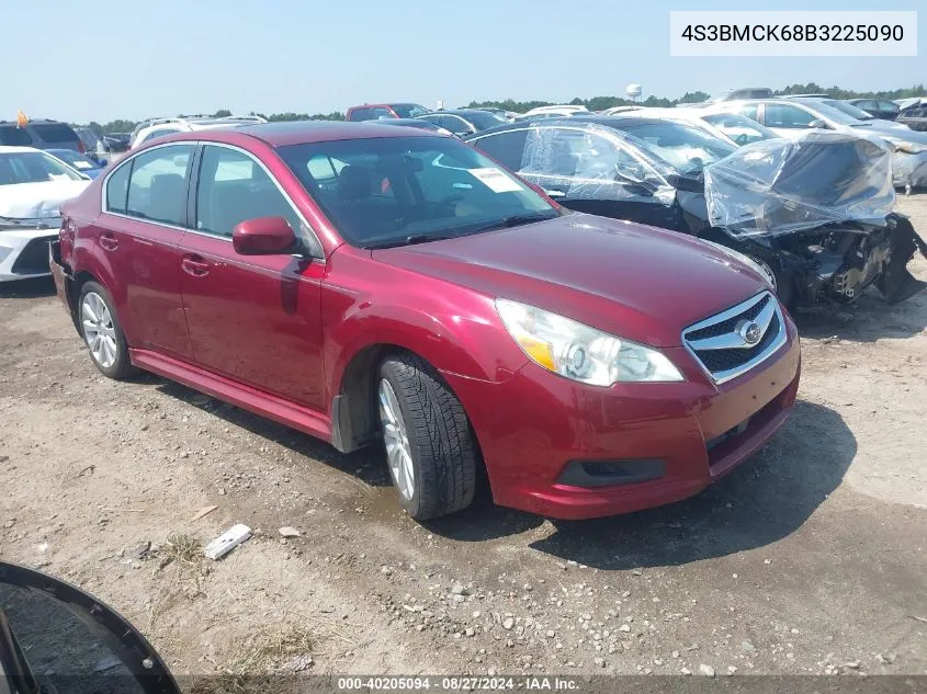 4S3BMCK68B3225090 2011 Subaru Legacy 2.5I Limited