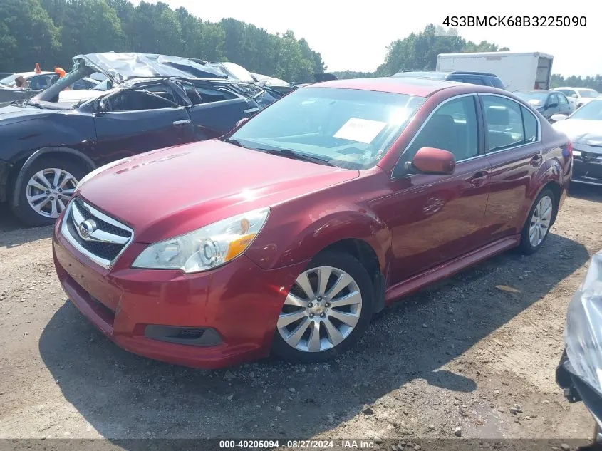 2011 Subaru Legacy 2.5I Limited VIN: 4S3BMCK68B3225090 Lot: 40205094