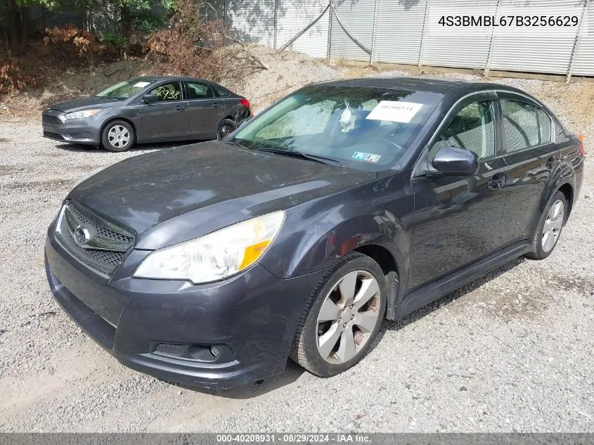 4S3BMBL67B3256629 2011 Subaru Legacy 2.5I Limited