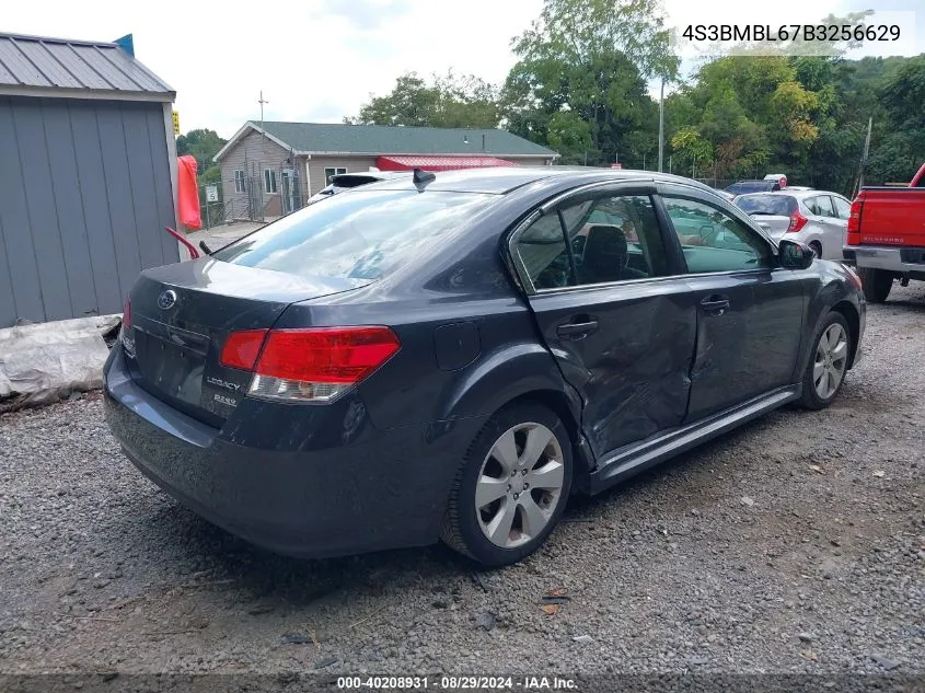 4S3BMBL67B3256629 2011 Subaru Legacy 2.5I Limited