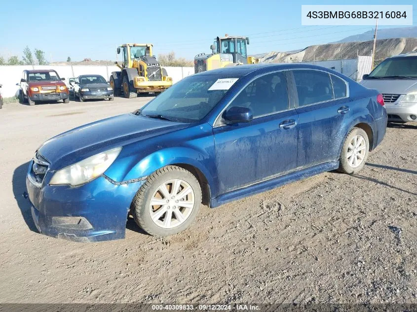 4S3BMBG68B3216084 2011 Subaru Legacy 2.5I Premium