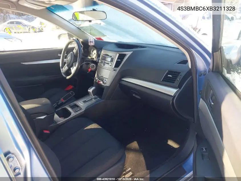 4S3BMBC6XB3211328 2011 Subaru Legacy 2.5I Premium