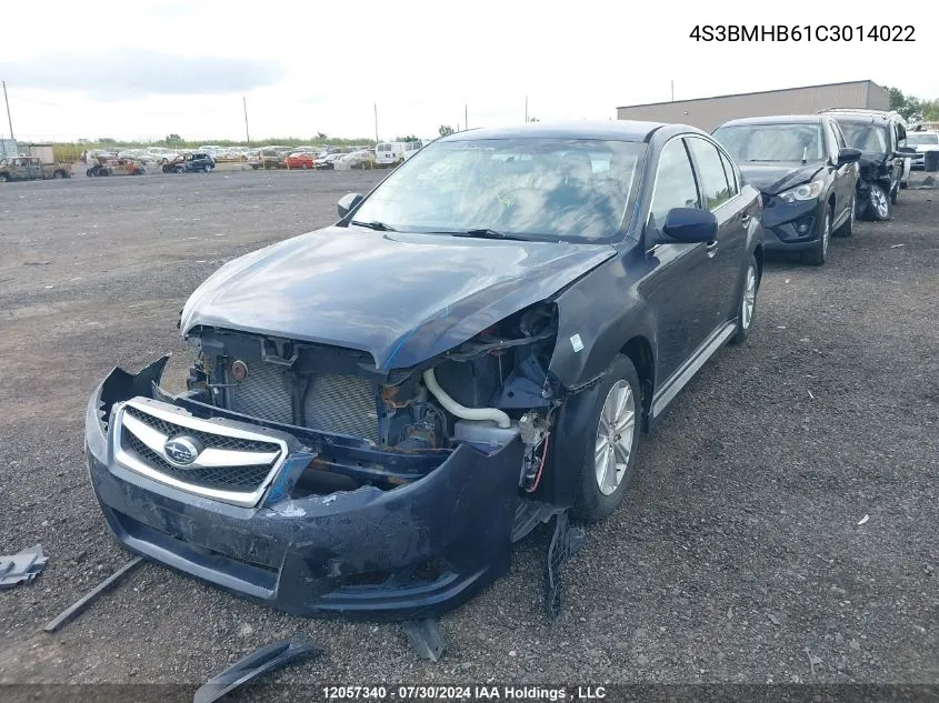 4S3BMHB61C3014022 2012 Subaru Legacy