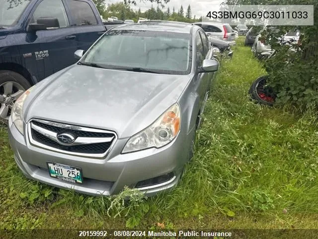 2012 Subaru Legacy 2.5I VIN: 4S3BMGG69C3011033 Lot: 20159992