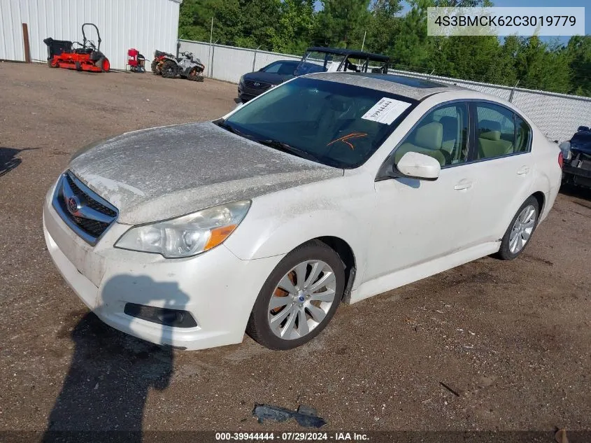 2012 Subaru Legacy 2.5I Limited VIN: 4S3BMCK62C3019779 Lot: 39944444