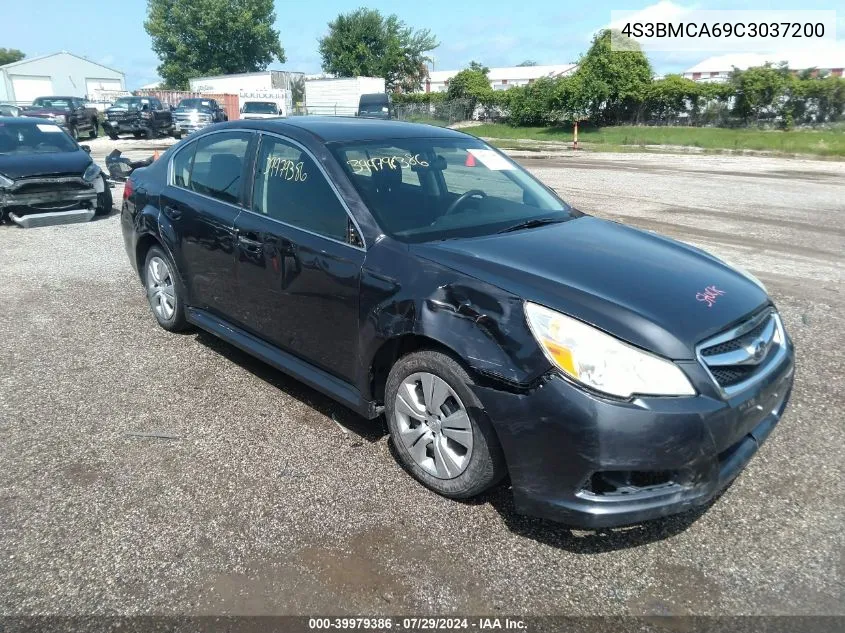 4S3BMCA69C3037200 2012 Subaru Legacy 2.5I