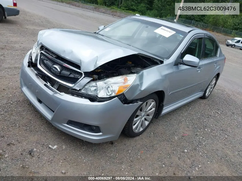 2012 Subaru Legacy 2.5I Limited VIN: 4S3BMCL62C3009476 Lot: 40069297