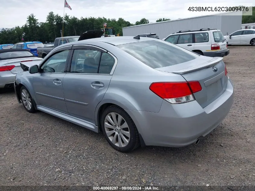 2012 Subaru Legacy 2.5I Limited VIN: 4S3BMCL62C3009476 Lot: 40069297