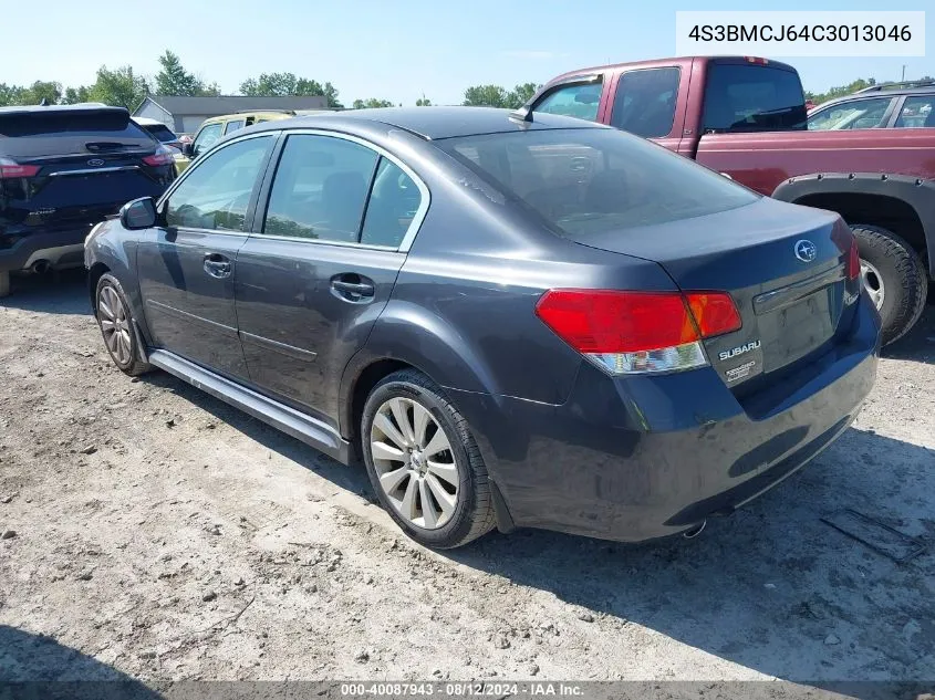 4S3BMCJ64C3013046 2012 Subaru Legacy 2.5I Limited